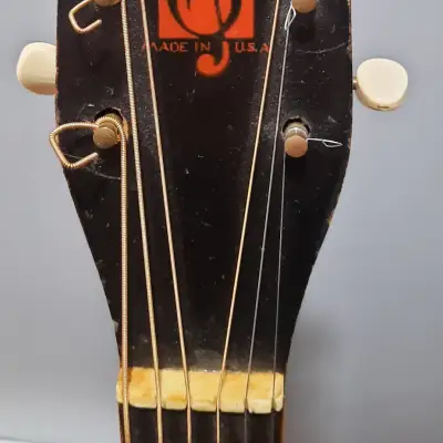Harmony Master USA Archtop 1957/58 Tiger Stripe Birch Guitar image 3