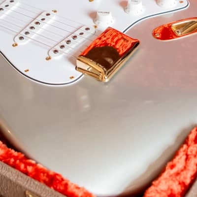 Fender Custom Shop Hardtail Stratocaster NOS Robert Cray Signature Inca Silver 2022 Ex-Demo (cod.1250.UG) image 17