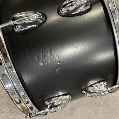 Slingerland 3 Piece Drum Set 12”14”18” - Ebony image 8