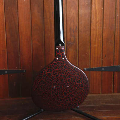 Danelectro Baby Sitar Electric Red Crackle image 7
