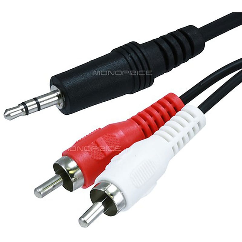  Monoprice 3.5mm Stereo Plug to 6.35mm (1/4 Inch