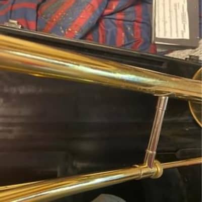 Yamaha YSL-354 Standard Trombone 2010s Lacquered Brass image 1