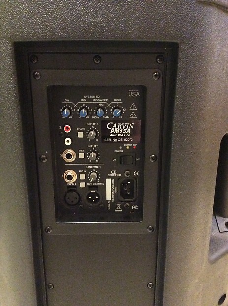 Carvin PM15A Active Main Monitor Speaker