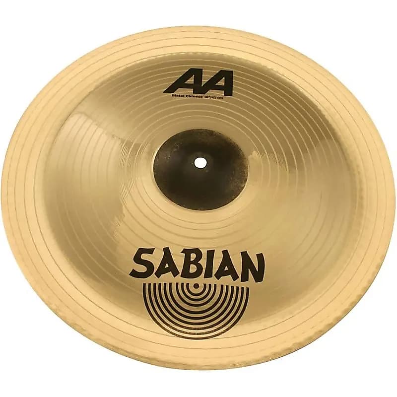 Sabian 18" AA Metal Chinese Cymbal 2012 - 2018 image 1