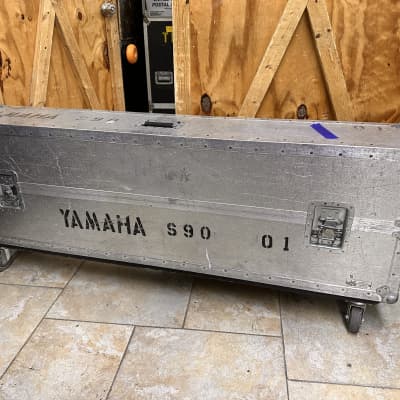 A&S Cases ATA Flight Case for Yamaha S90 - 61 x 6 1/2 x 16" Inside Dimensions