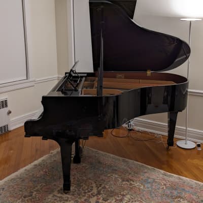 Kawai KG-2E sweet Grand Piano 5'10" Polished Ebony image 2