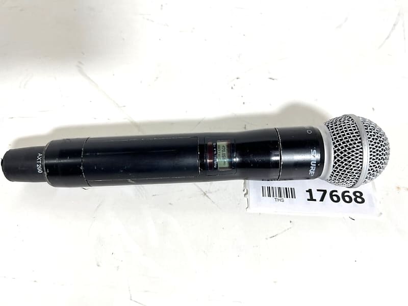 Shure AXT200 G1 Handheld Transmitter Freq 470-530MHz #17667 #17668 (One)THS