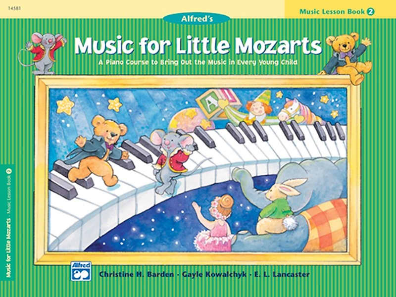 Alfred Music Music for Little Mozarts: Music Lesson Book 2 image 1