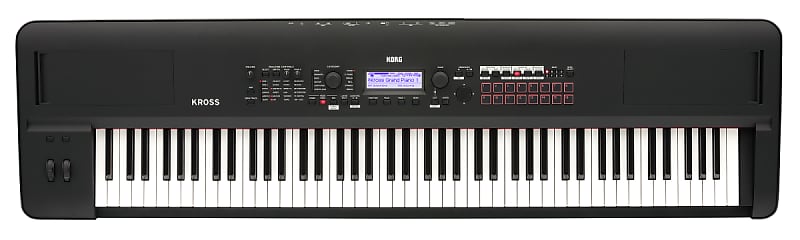 Korg Kross 2 88-Key Synthesizer Workstation - Matte Black image 1