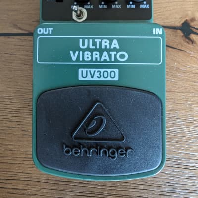 Behringer UV300 Ultra Vibrato Pedal with slow mod for sale
