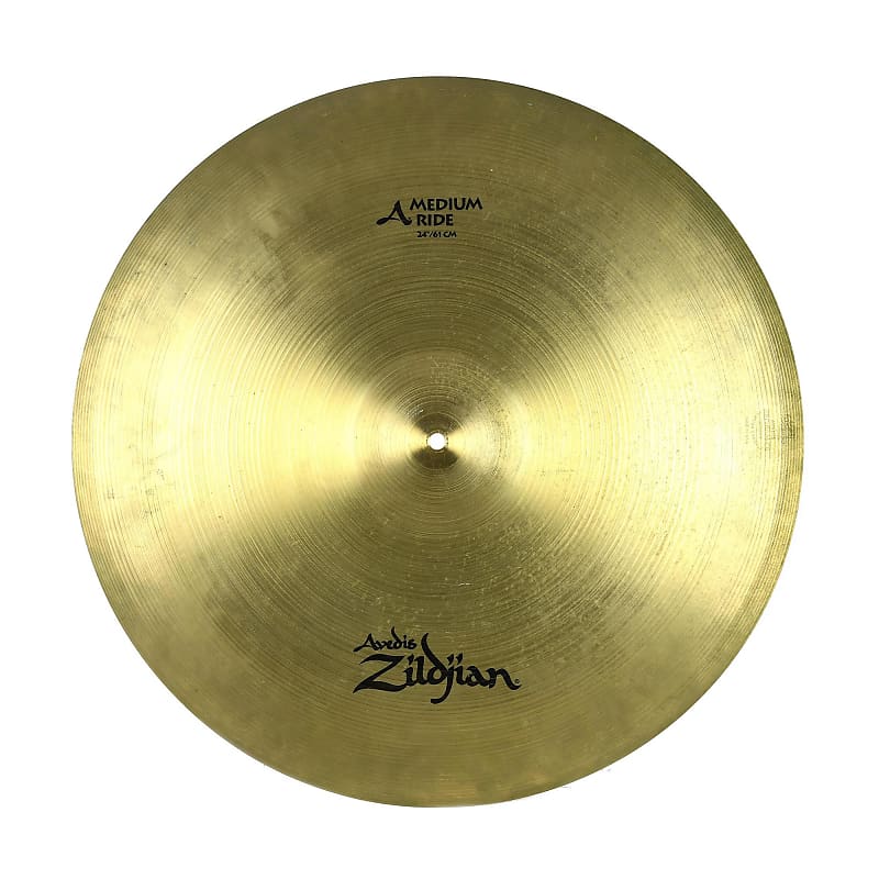 Zildjian 24" A Series Medium Ride Cymbal 1982 - 2012 image 1