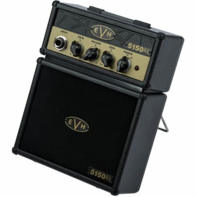 Eddie Van Halen EVH 5150 III EL34 Micro Stack Electric Guitar Amplifier, Black and Gold image 5