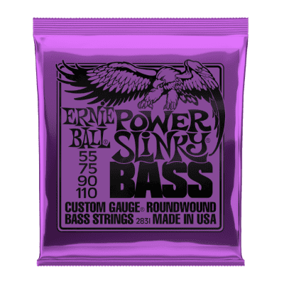Ernie Ball Power Slinky Electric Bass Strings (2831) image 1