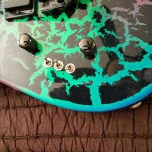 USA LEFT HANDED  B.C. RICH ST III Late 80s Crackle image 14