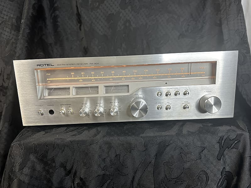 Vintage Rotel RX 304 AM/FM Stereo Receiver w/ Phono Inputs | Reverb