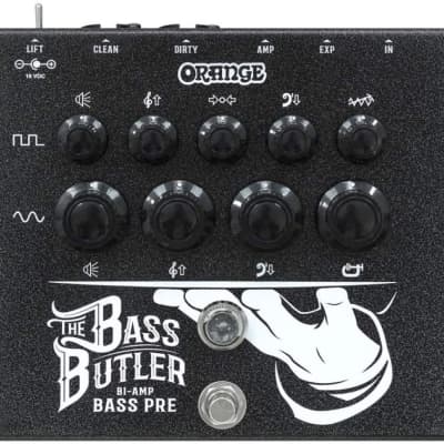 Mint Orange Bass Butler Bi-Amp Bass Preamp Pedal image 9