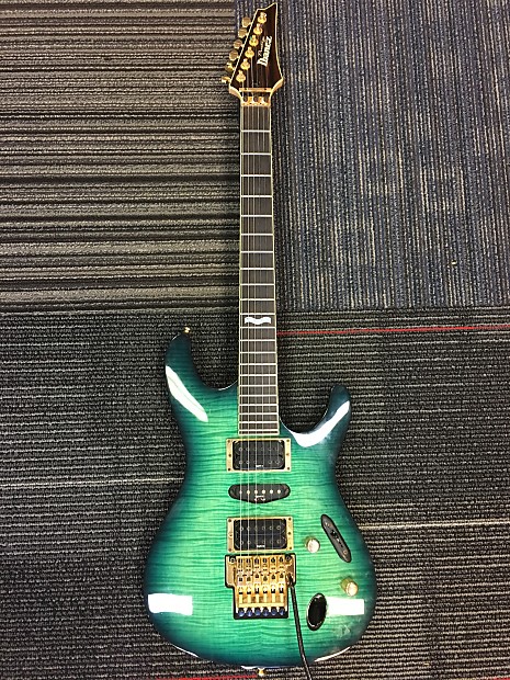 Ibanez Prestige Green Quilt
