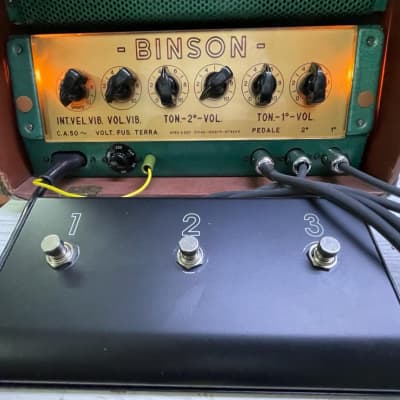 Amplificatore valvolare Binson 3 '50