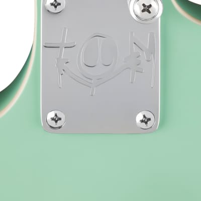 Fender Delonge Starcaster, Rosewood Fingerboard, Chrome Hardware, Surf Green image 6