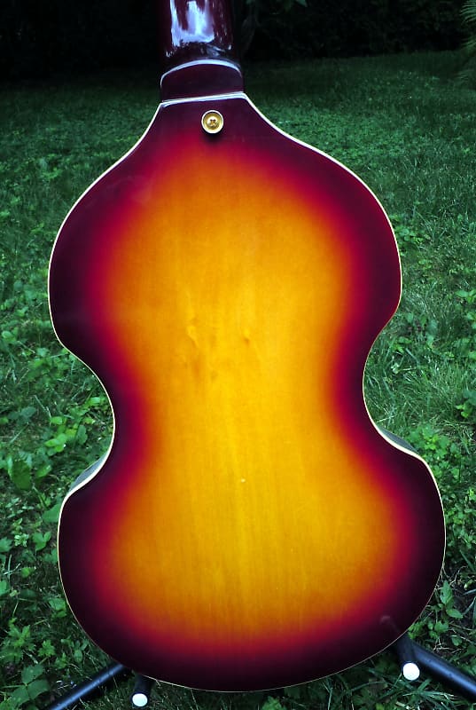 Jay Turser JTG-2 Violin shape 6 string GUITAR Sunburst | Reverb