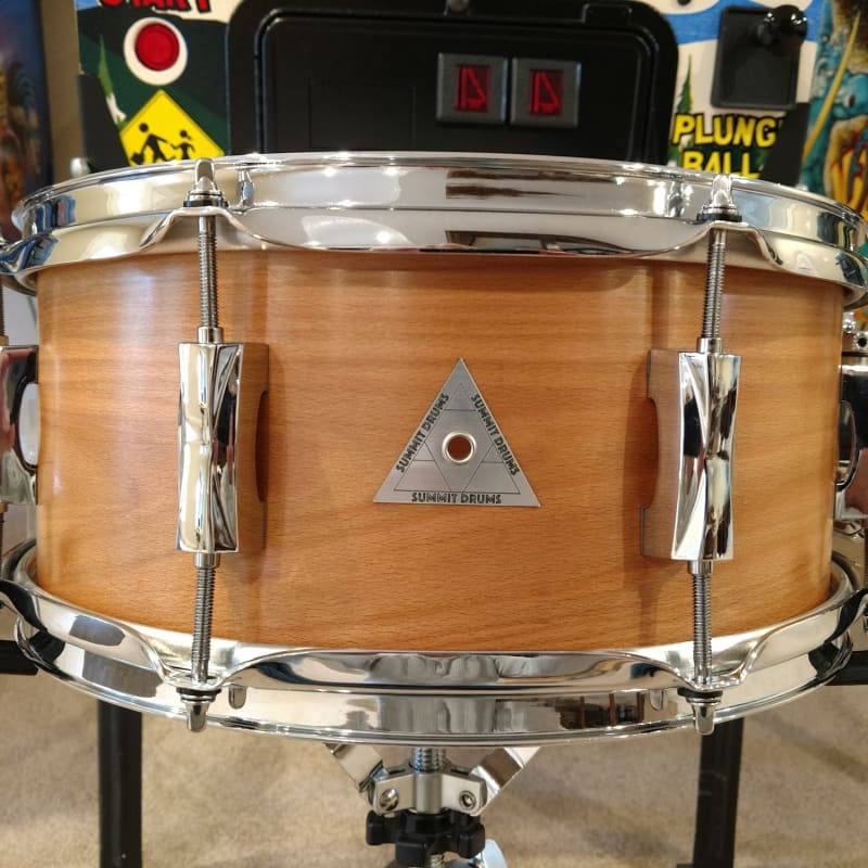 Custom Green Acrylic 6x14 Snare Drum