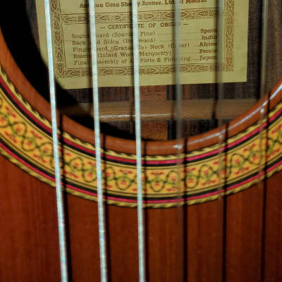 1973 Hernandis Grade 1A Classical Guitar image 11