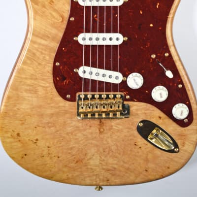 Fender Artisan Maple Burl Strat Custom Shop image 4