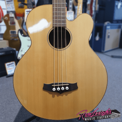 Tanglewood TWJAB Java Series Acoustic Electric Bass Guitar with Solid Cedar Top - R.R.P $999 for sale