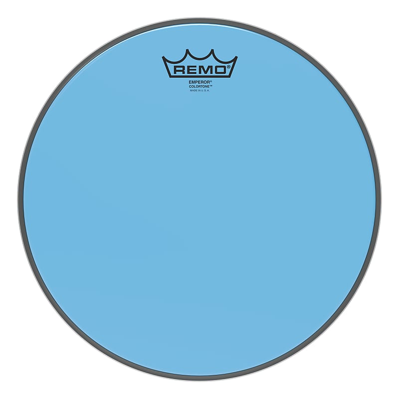 Remo 12" Emperor Colortone Blue Drumhead image 1