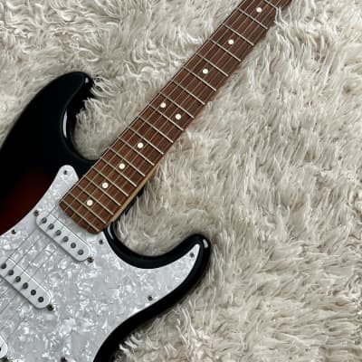 2004 Fender Highway One Stratocaster Sunburst Electric Guitar image 6