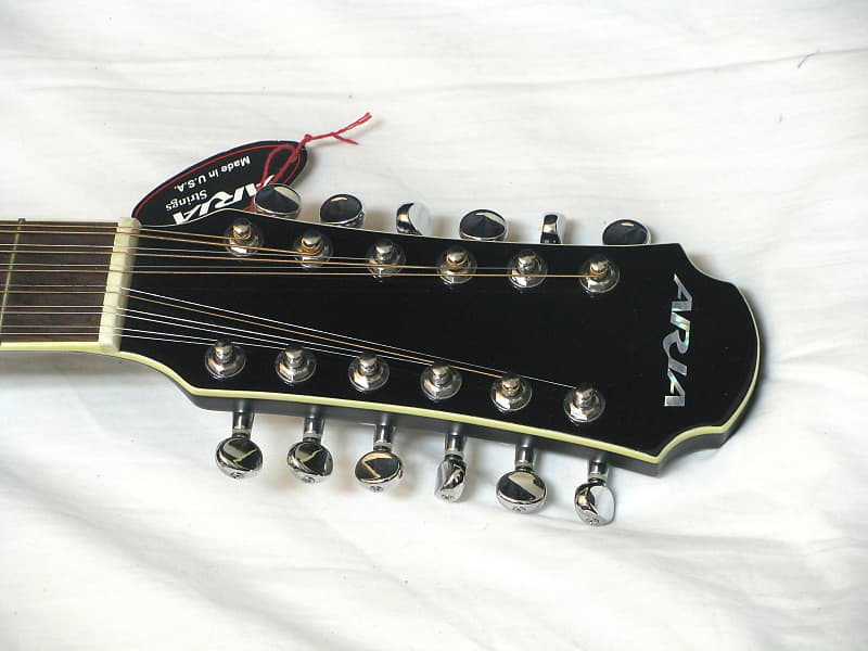 アリア　ドレッドノート　AF-35BS Aria dreadnought Aria Dreadnought AF-25BK Solid Spruce top Black Made in