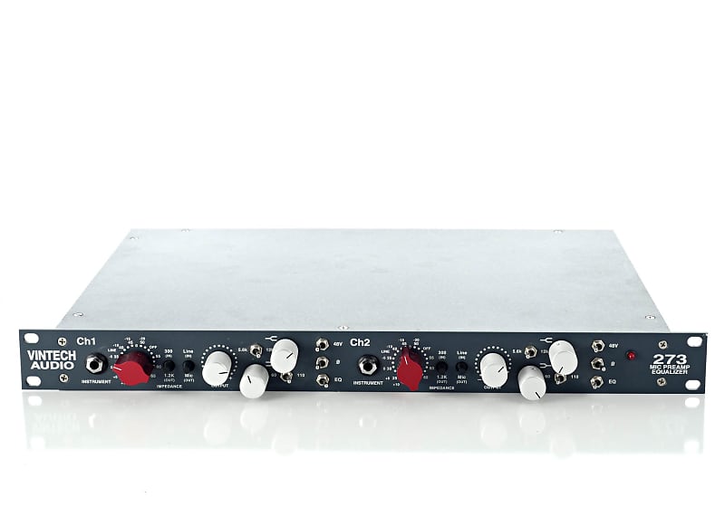 Vintech Audio 273 2-Channel Mic Pre EQ w/ PSU | Reverb