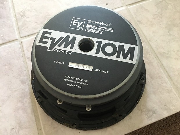 Electro Voice エレクトロボイス EVM-10M 10インチ