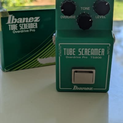 Ibanez TS808 Tube Screamer 2004 - Present - Green - with uninstalled Fromel Mod Kit image 2