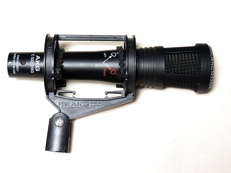 AKG C522 ENG stereo microphone Reverb