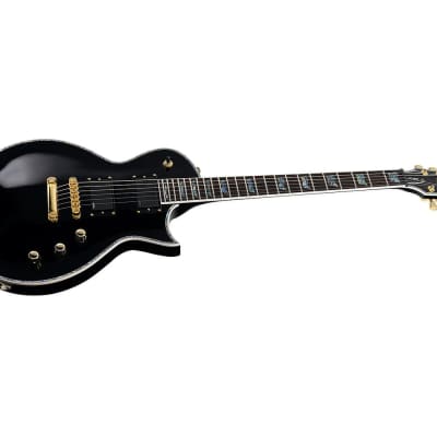 ESP LTD EC-1000 Electric Guitar - Black image 5