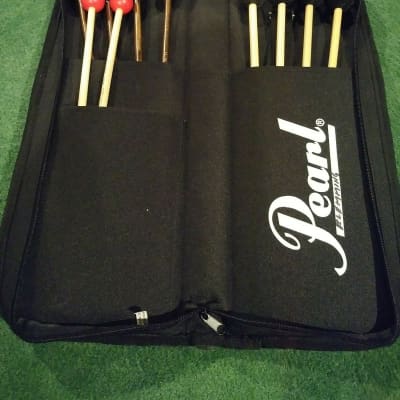 Pearl Stick Bag With Vic Firth And Innovative Percussion Mallets image 2