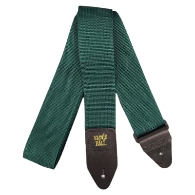 Ernie Ball Forest Green Polypro Guitar Strap 4050 image 4