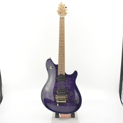 EVH Wolfgang WG Special QM with Baked Maple Neck 2023 Purple Burst image 2
