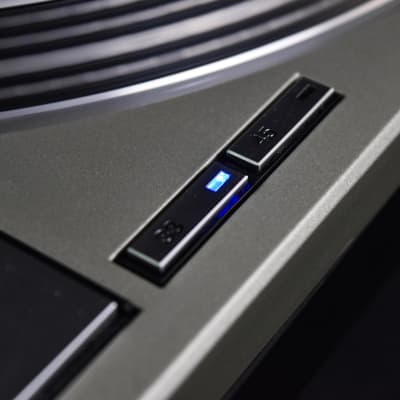 Technics SL-1200MK3D Silver Direct Drive DJ Turntable [Blue LED Modified] image 4