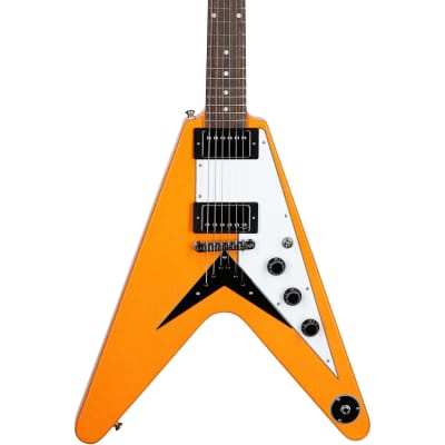 epiphone flyingV ジャンク Epiphone Exclusive Flying V Electric Guitar, Citrus Sparkle