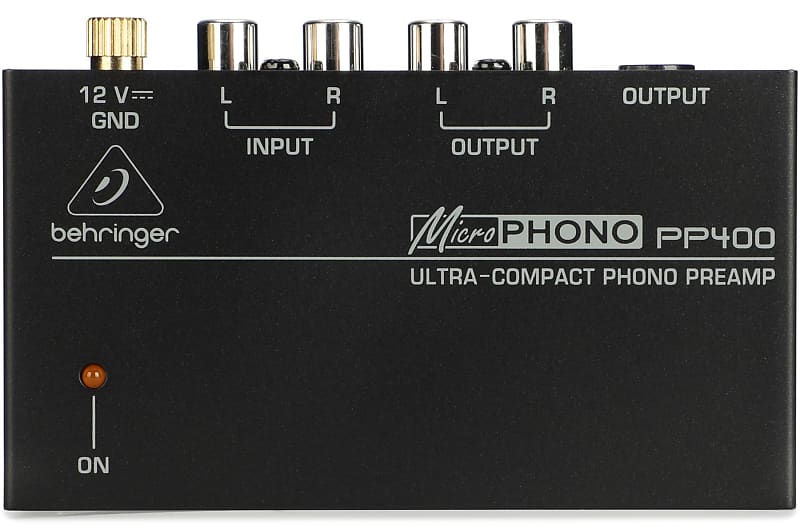 Behringer Microphono PP400 Phono Preamp image 1