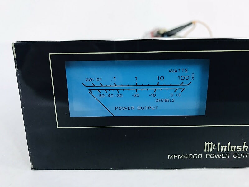 McIntosh MPM4000 Power Output Meter w/ All new Led lights
