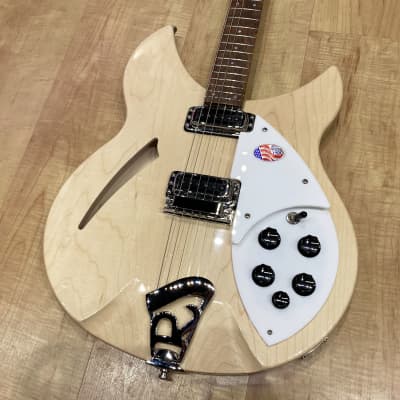 Rickenbacker 330 6-String 24-Fret Electric Guitar MapleGlo (Natural) image 1