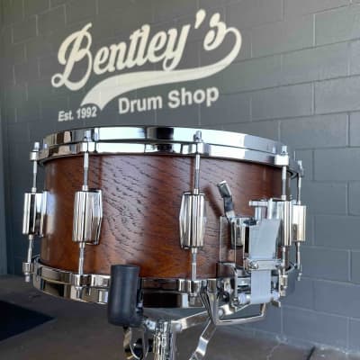 ~LIMITED EDITION~ Tama 50th Anniversary RW256 Mastercraft Series 6.5x14 Rosewood Snare Drum *IN STOCK* image 4