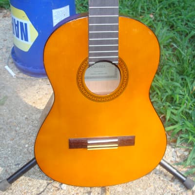 Yamaha CGS102A  small guitar 2000s natural orange image 1