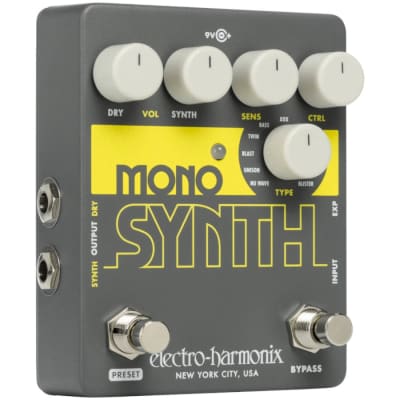 Electro-Harmonix (EHX) Mono Synth Guitar Synthesizer image 3