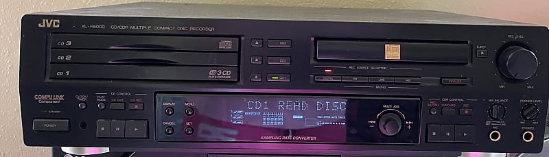 JVC XL-R5000 CD/CDR Multiple Compact Disc Recorder image 1