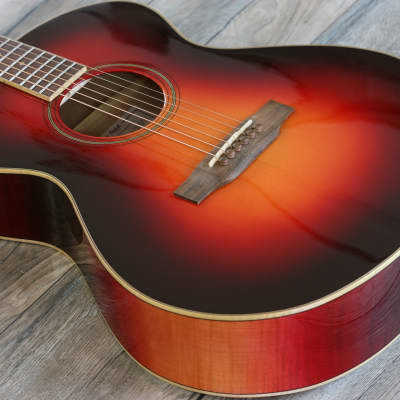 MINTY! Bedell WF-0-AD/MP Wildfire Orchestra Adirondack & Maple Fire Burst Gloss + OHSC image 6
