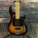 Used Schecter CV-4 3 Tone Sunburst Electric Bass with Gig Bag